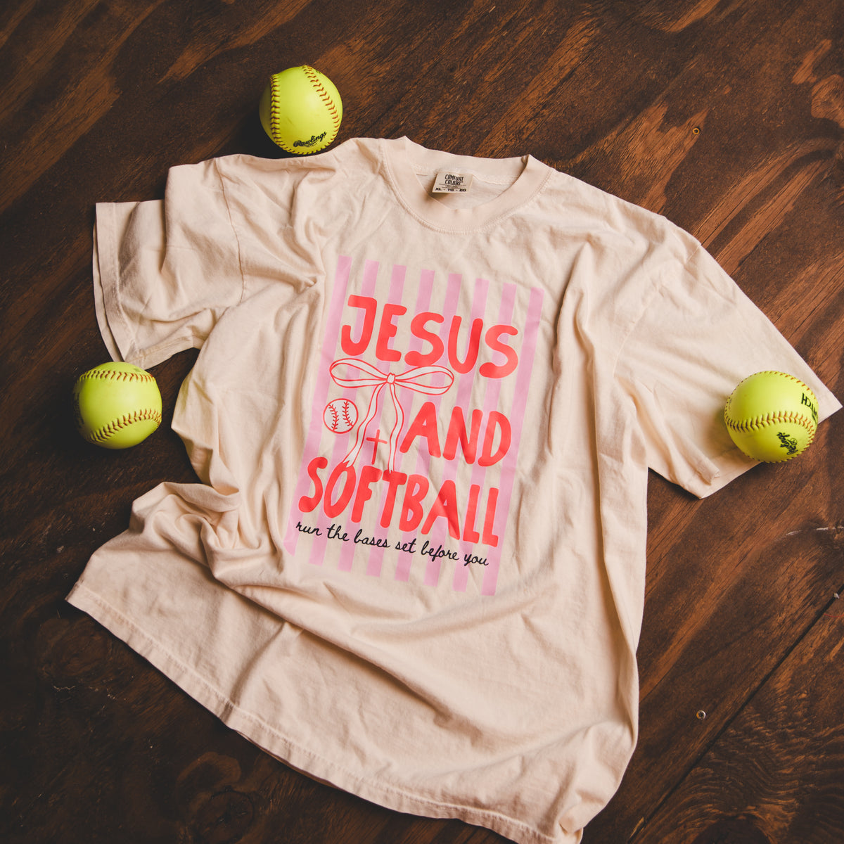 Jesus + Softball Shirt