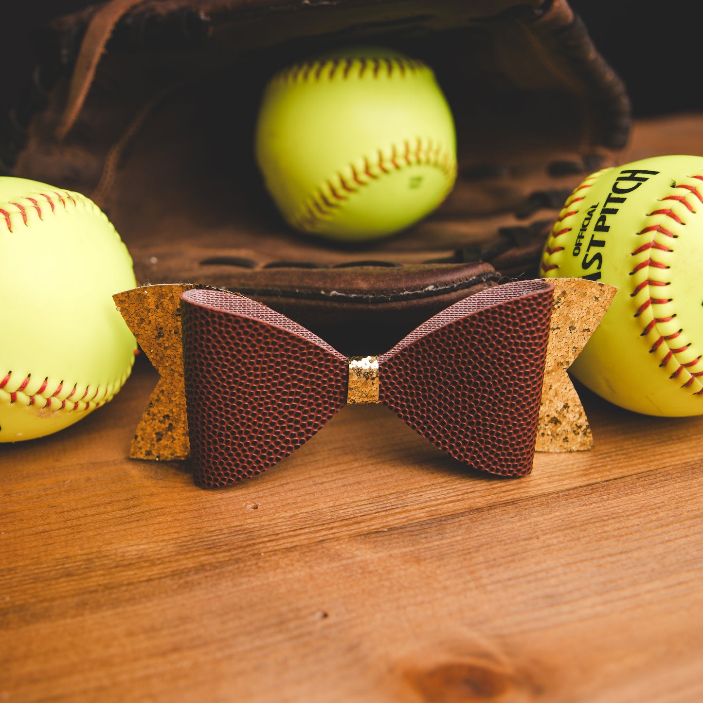 Real Football Leather - Gold