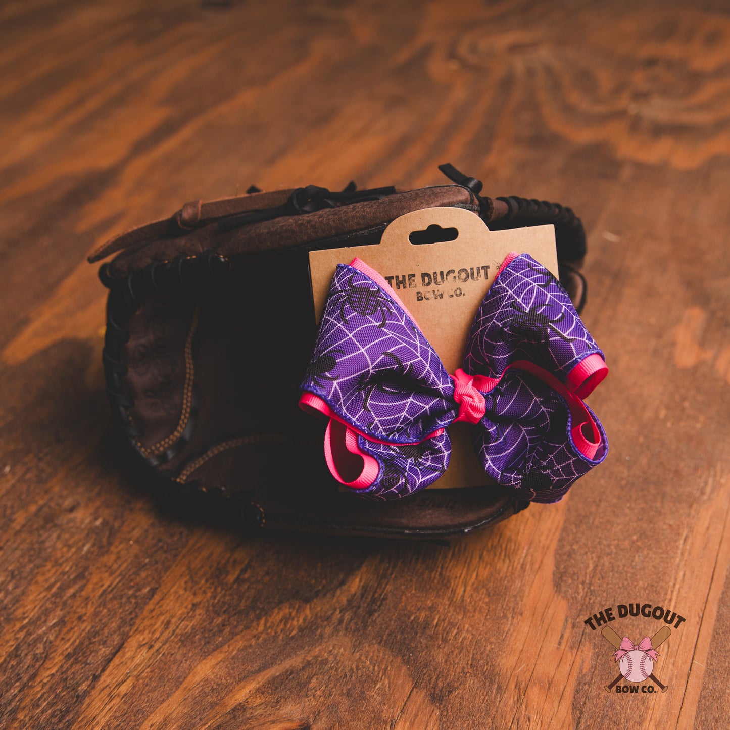 Purple Spiders  Bow