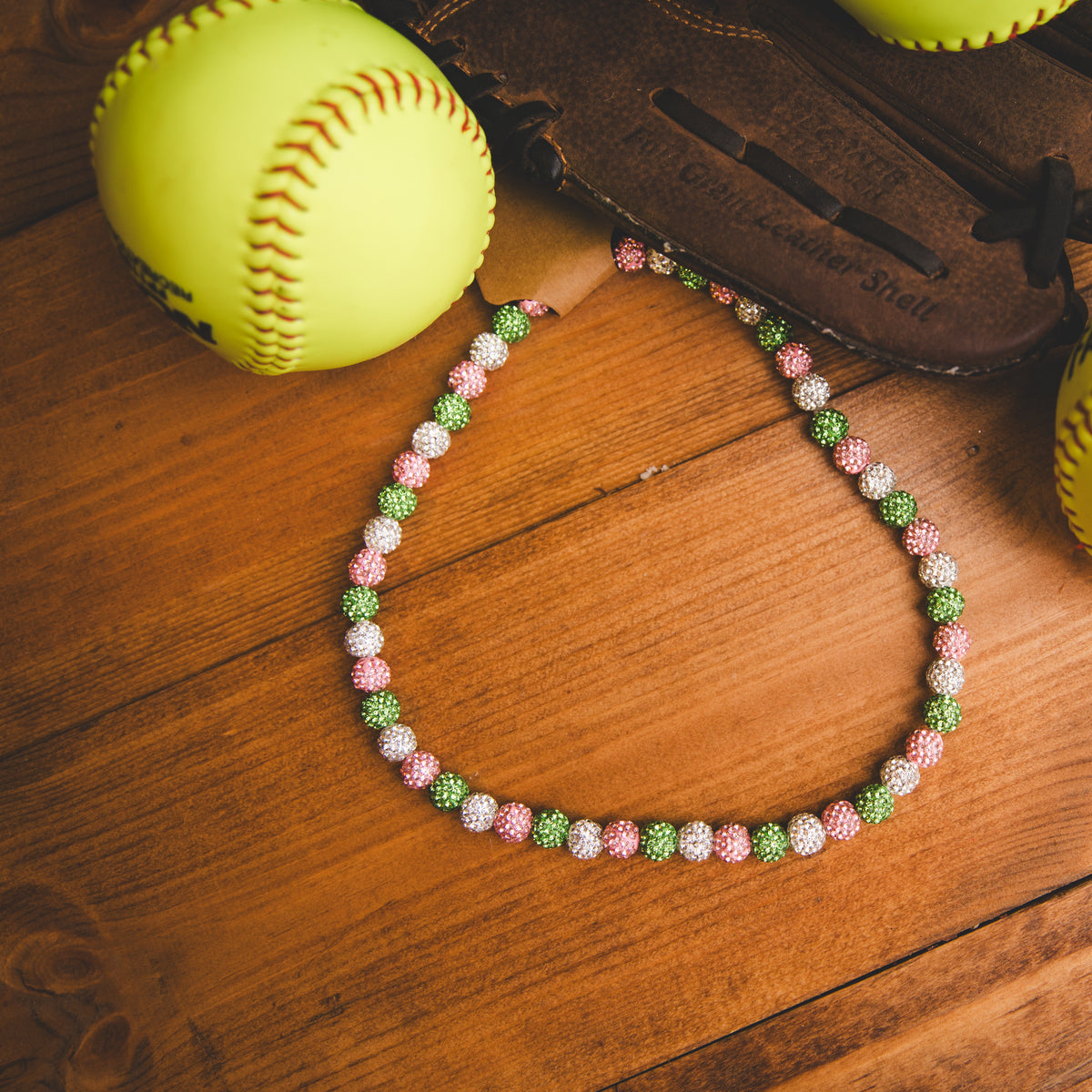 Baseball Bling Necklace - lGrlPW