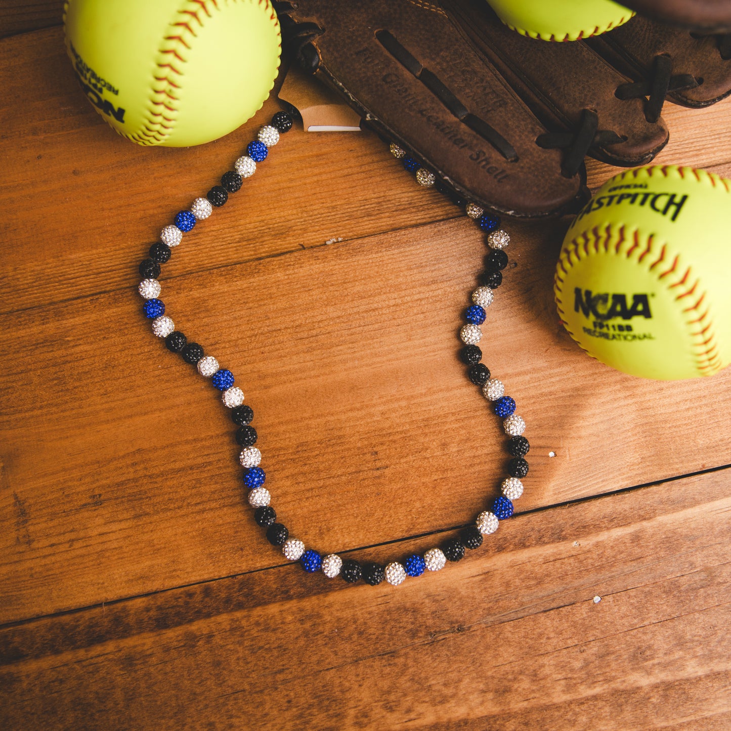 Baseball Bling Necklace - dBWBk (large)