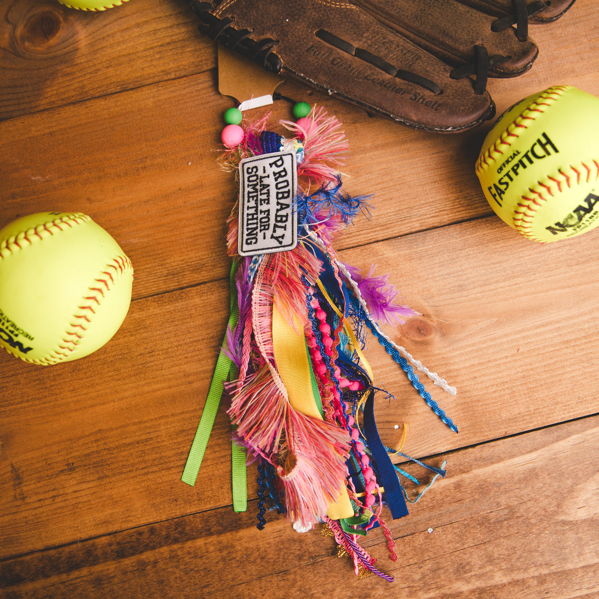 Bag Charm - Probably Late for Something