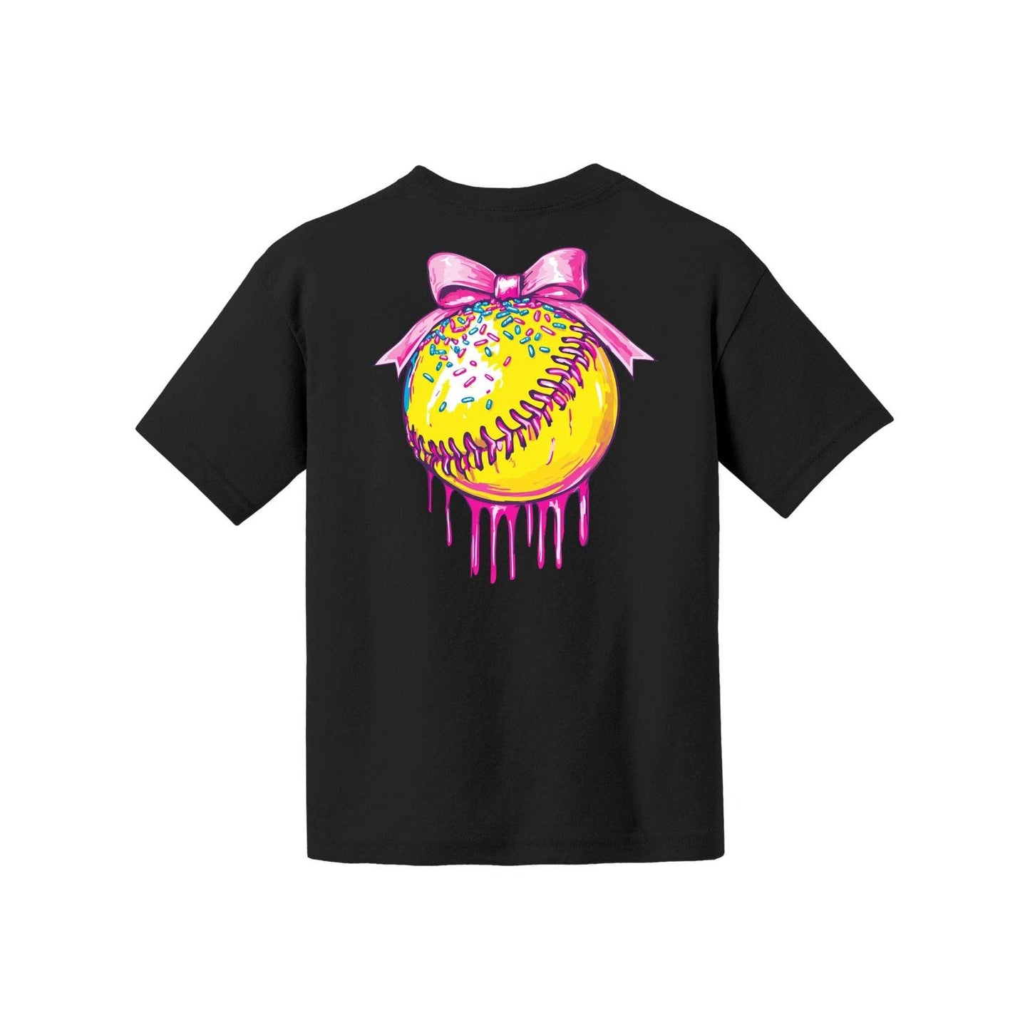 Softball with bow Youth T-shirt