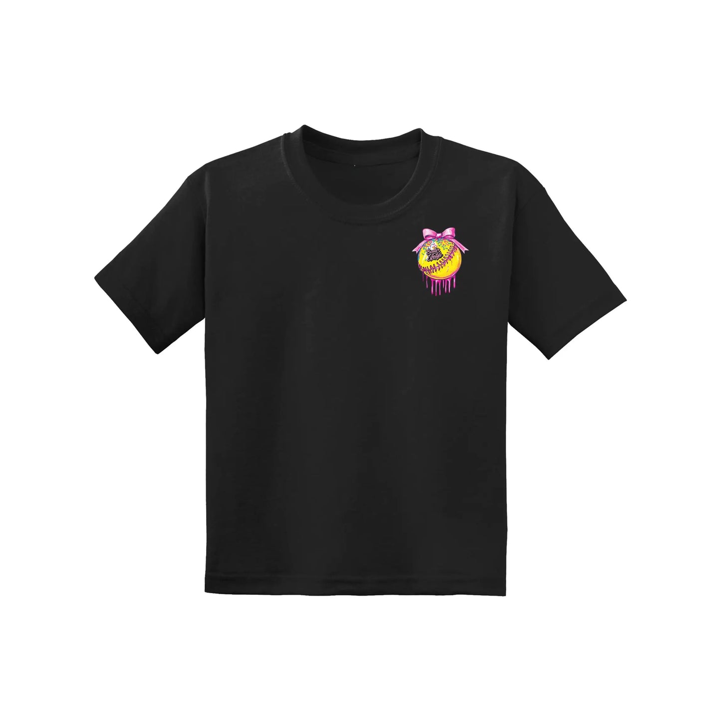 Softball with bow Youth T-shirt