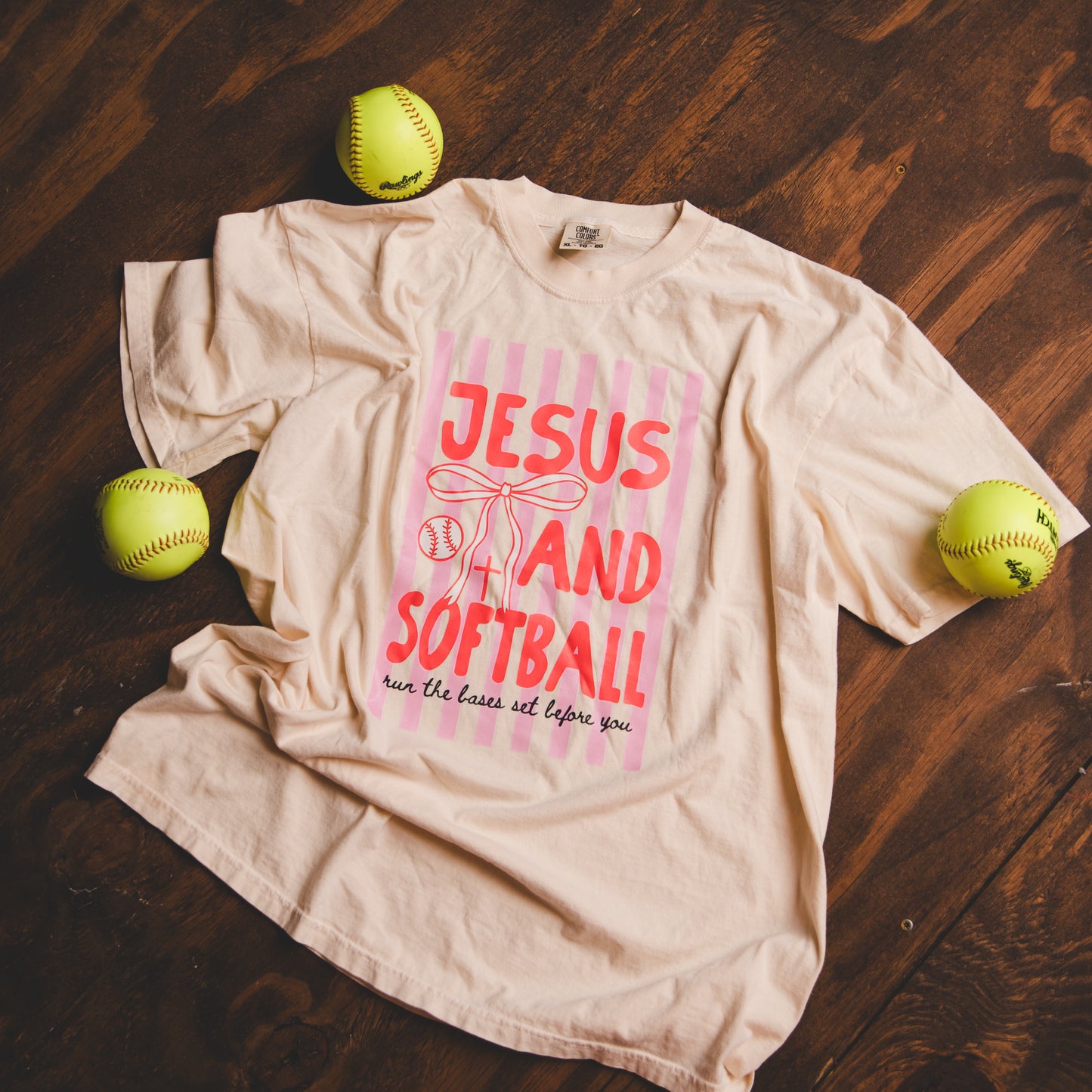 Jesus + Softball Shirt