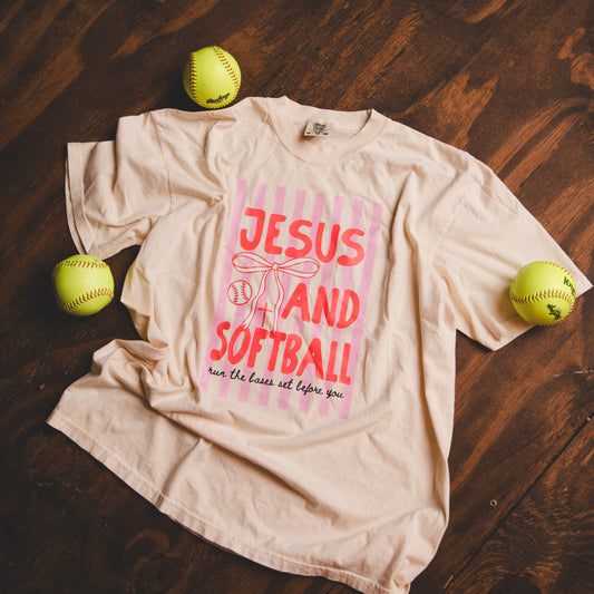 Jesus + Softball Shirt