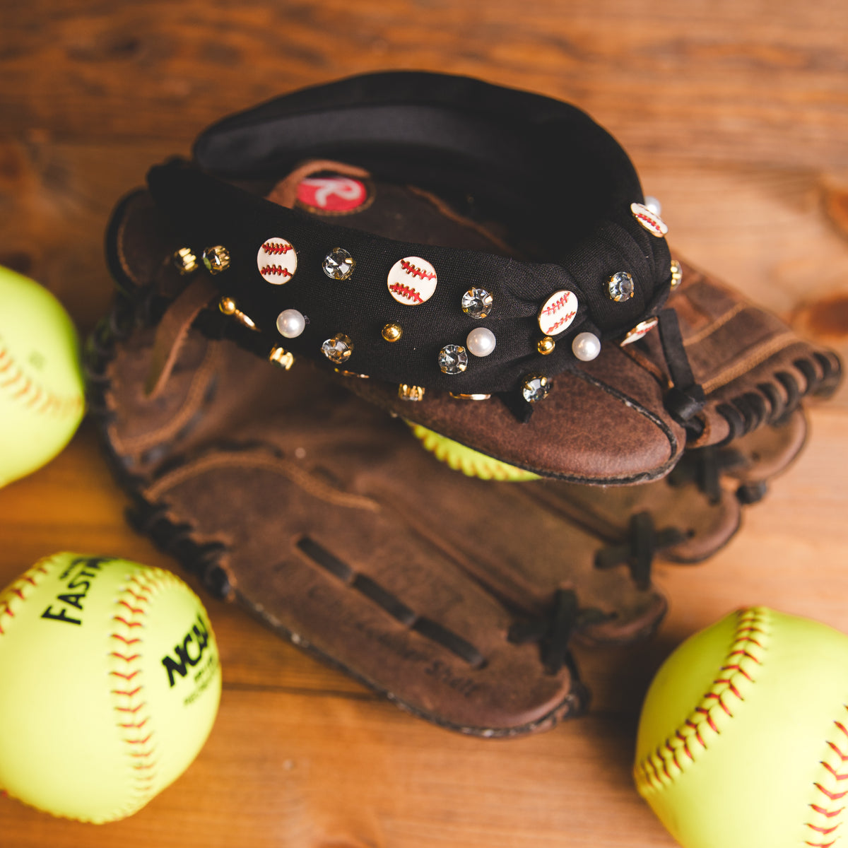 Game Day Baseball- Black