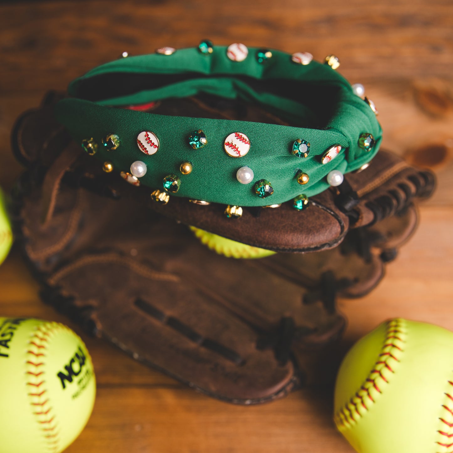 Game Day Baseball- Green