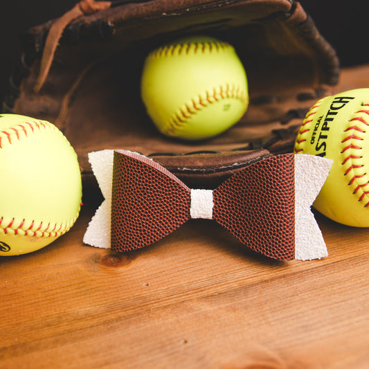 Real Football Leather - White