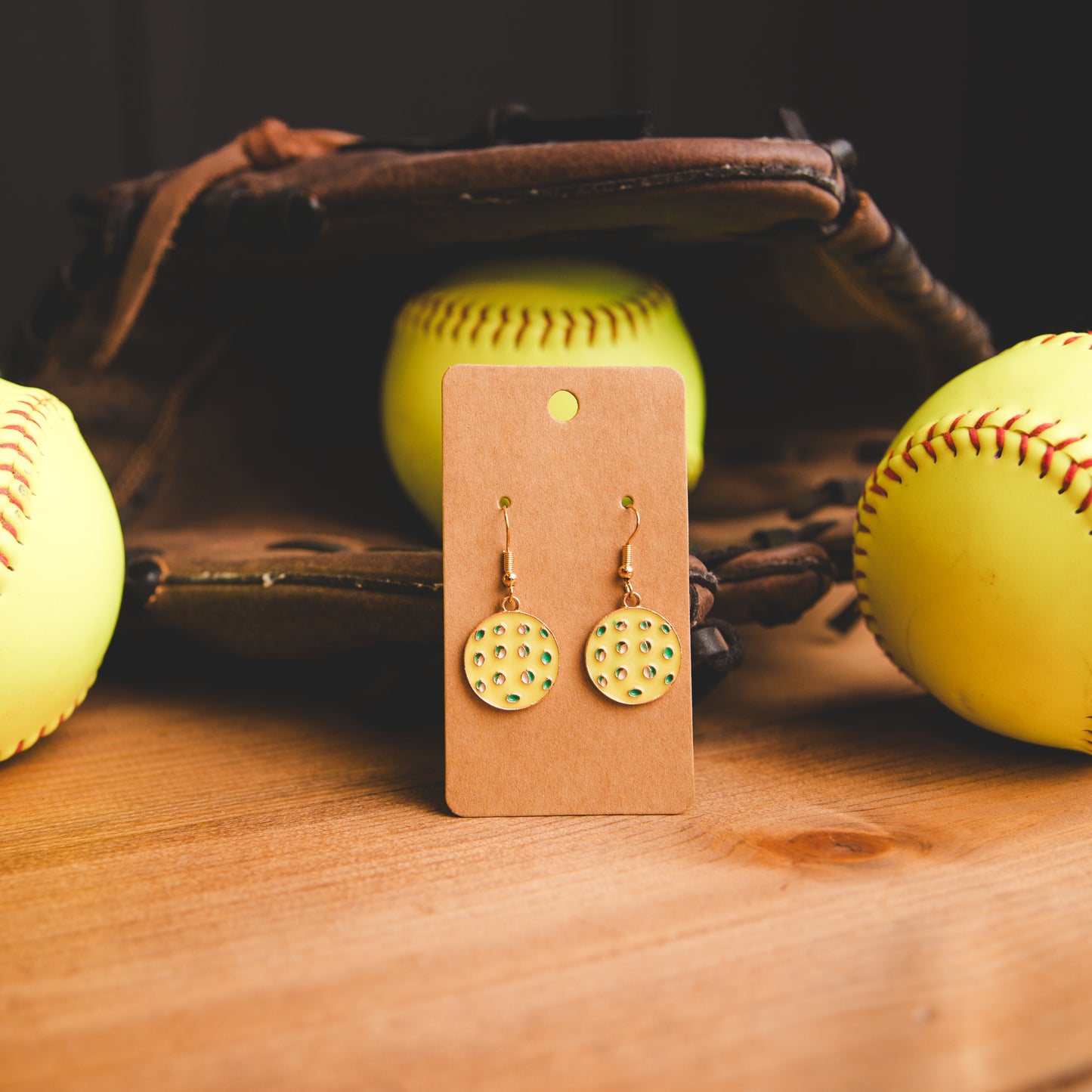 Earring - Pickleball Ball