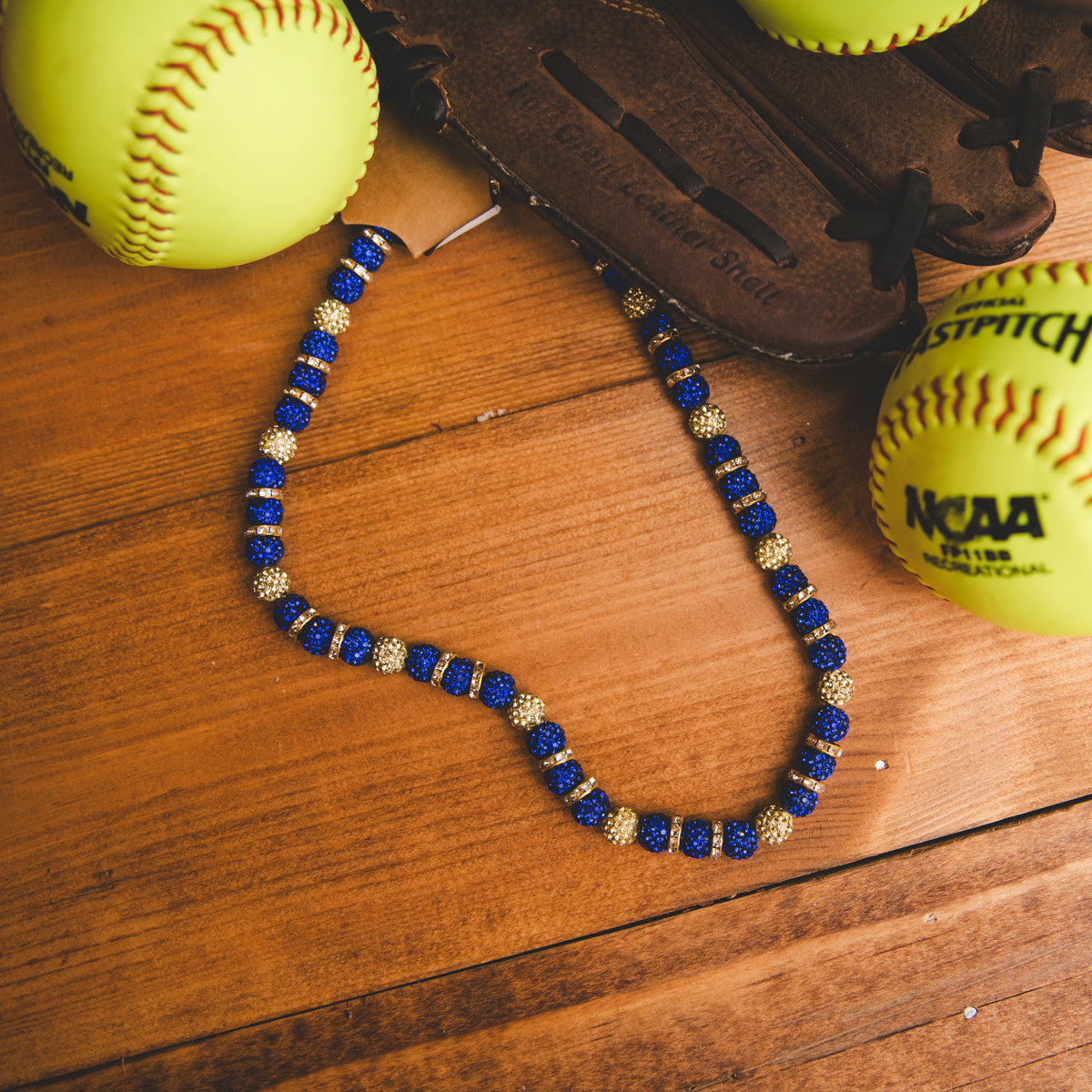 Baseball Bling Necklace - MVP BG