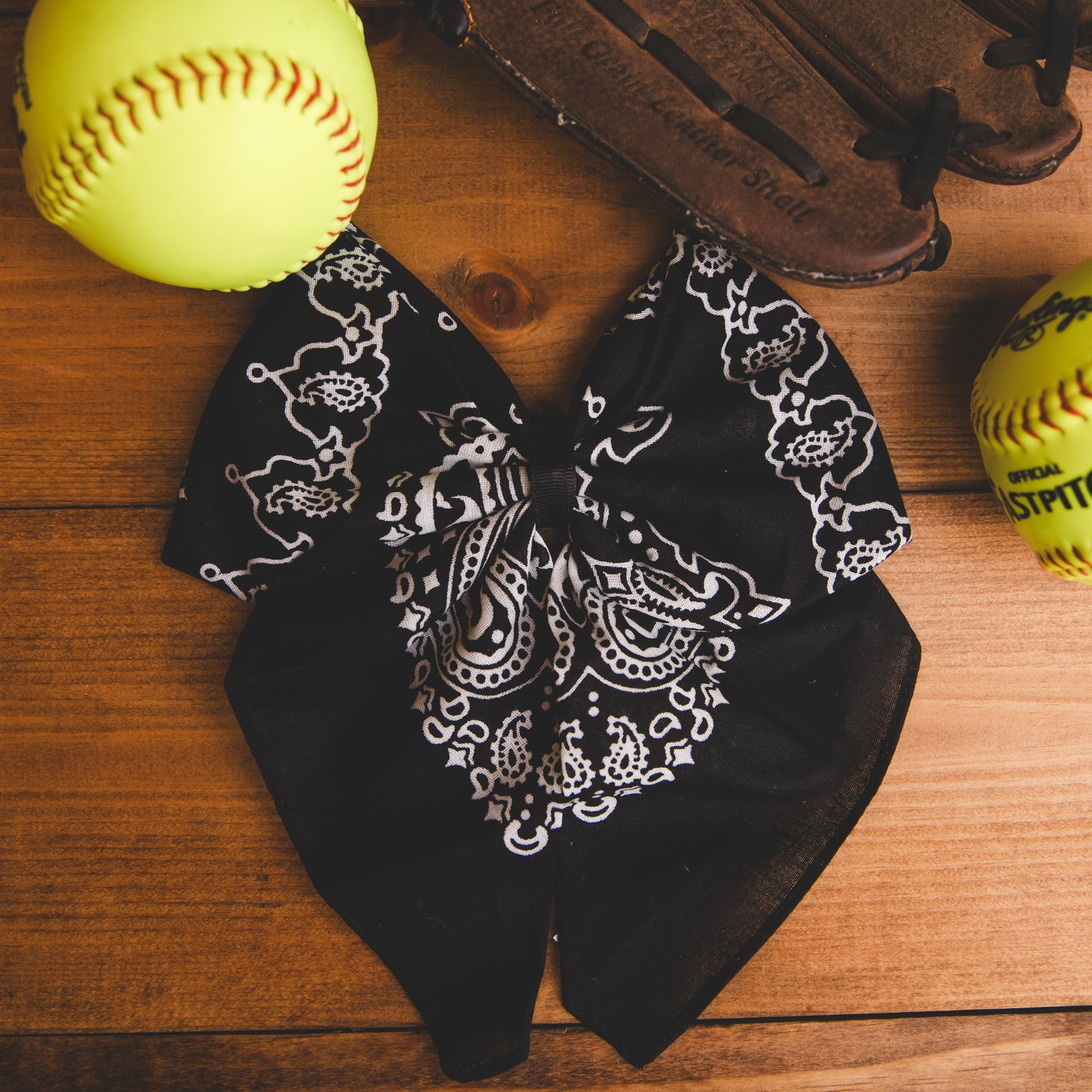 Cheer-Black Bandana