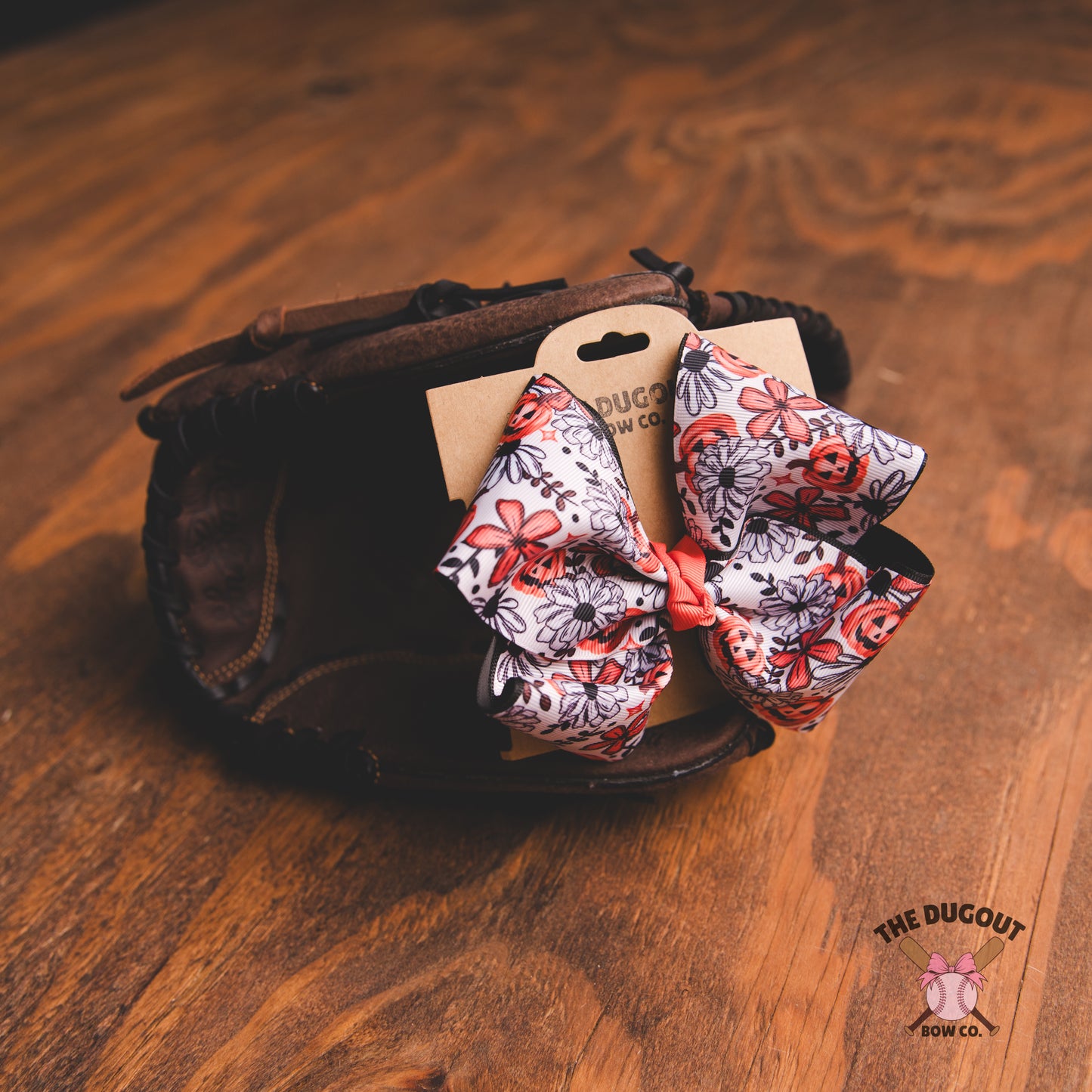 Jack-o-lantern Daisies Twisted Boutique